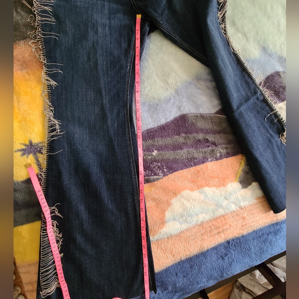 Ariat Jeans High Rise Fringe Flare - Picture 6 of 6